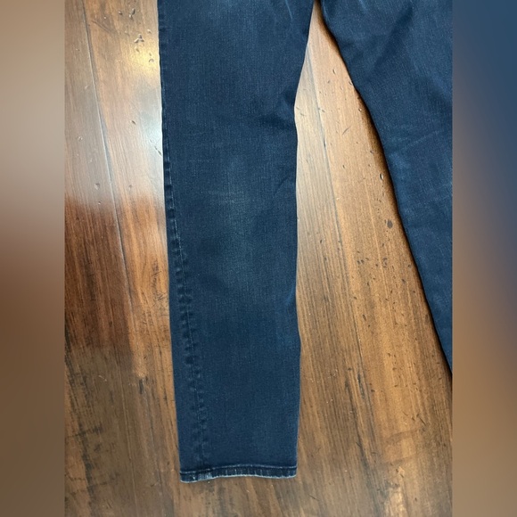 Boss Hugo Boss Jeans Size 30 X 32 Dark Wash Skinny School Preppy Logo Designer - Picture 7 of 16